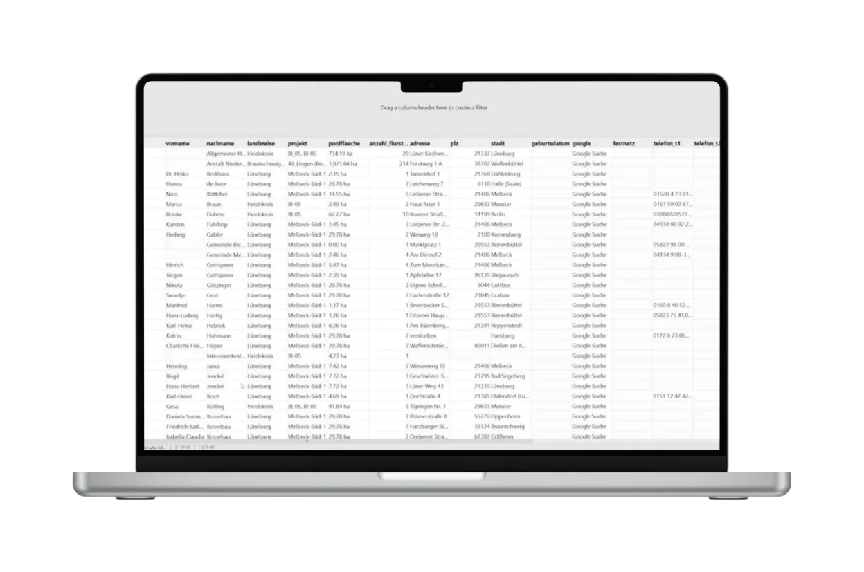 Eneo — Enriquecimento de Contatos project screenshot
