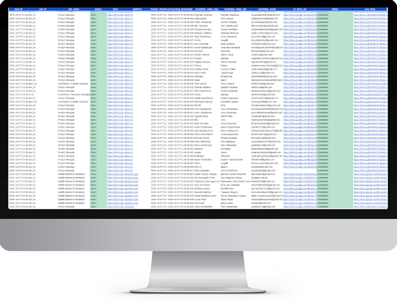 Plataforma de Automação de Recrutamento project screenshot